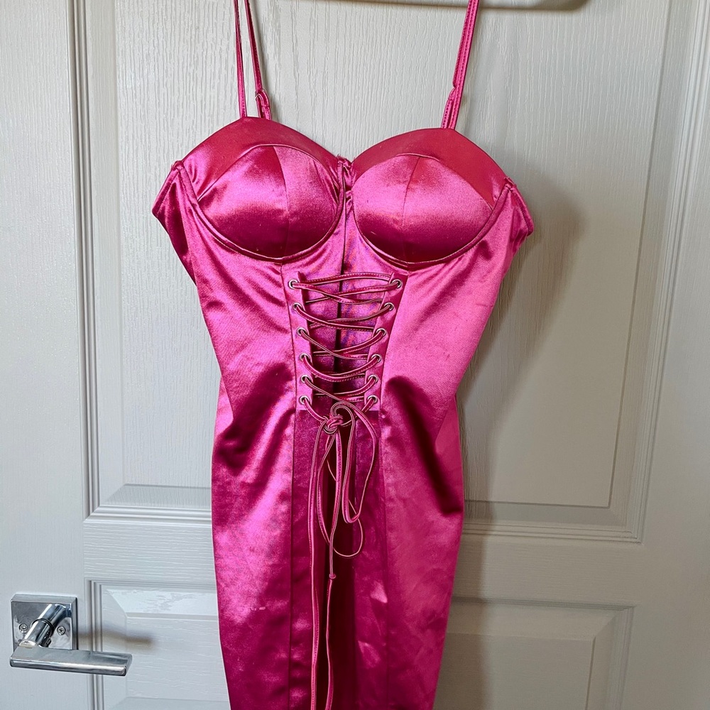 Satin Corset Dress